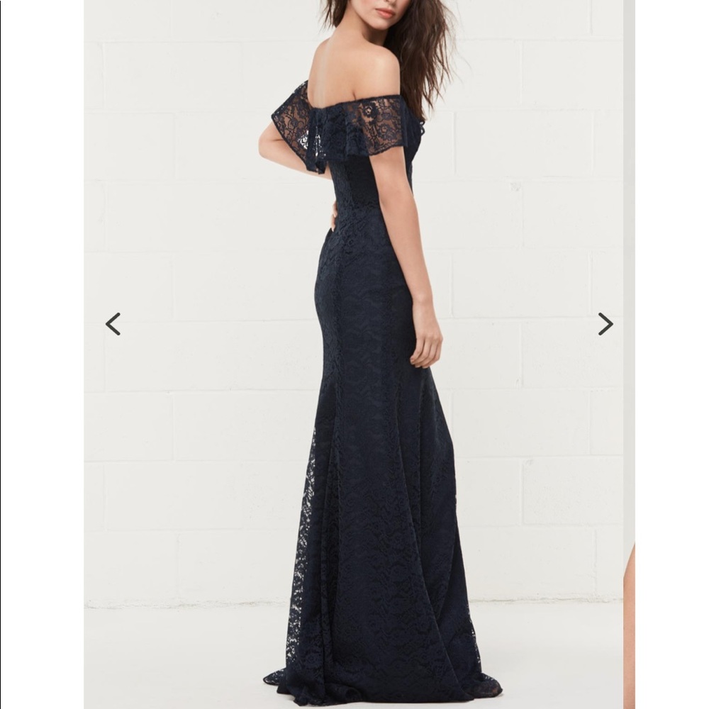 WTOO Watters Bridesmaids Prom Formal Lace Dress